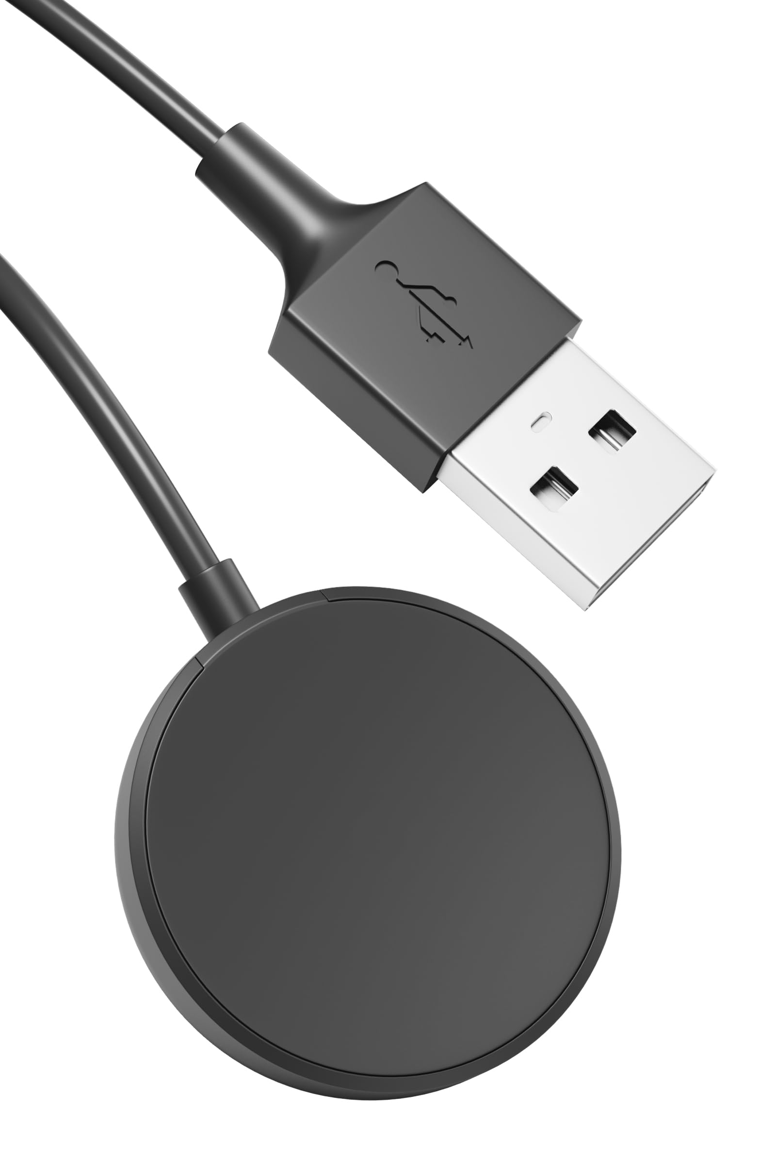 Samsung Galaxy Watch Charger - USB Wireless Charging Dock Compatible with Galaxy Watch 7/Ultra/6/6 Classic/5/5 Pro/4/4 Classic/3/Fe/Active 2 | Fast Charging Cable for Samsung Smartwatch Accessories | Perfect for Home, Office & Travel Use