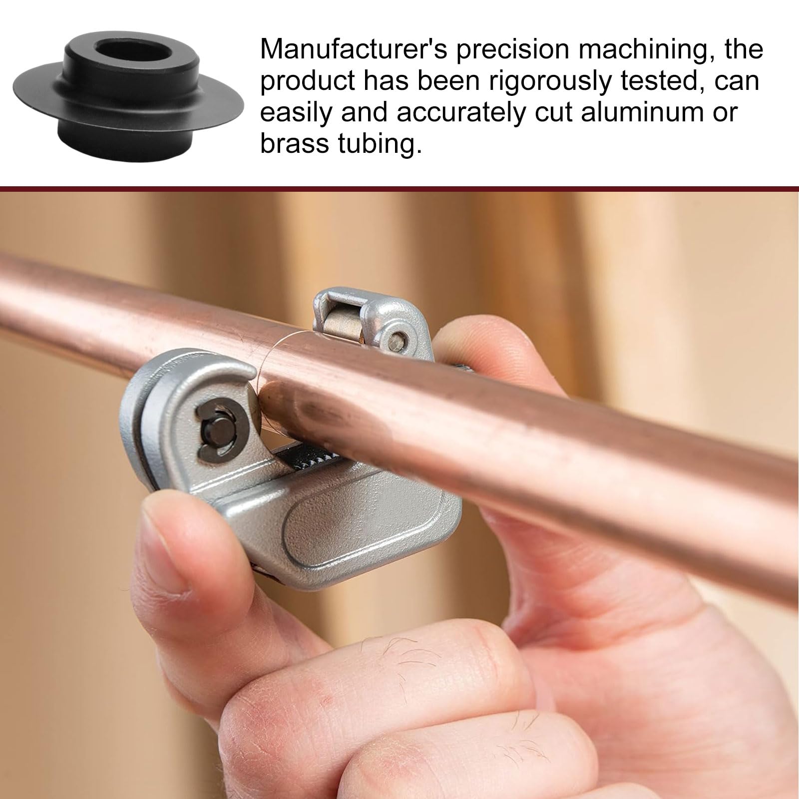 QQZ Pipe Cutter Replacement Wheel 33170 - 2 Pack Compatible with Ridgid Pipe Cutters 30, 40, 108, 109, 109P, 154, 156-2 - Ideal for Plumbing Repairs and DIY Pipe Cutting Projects