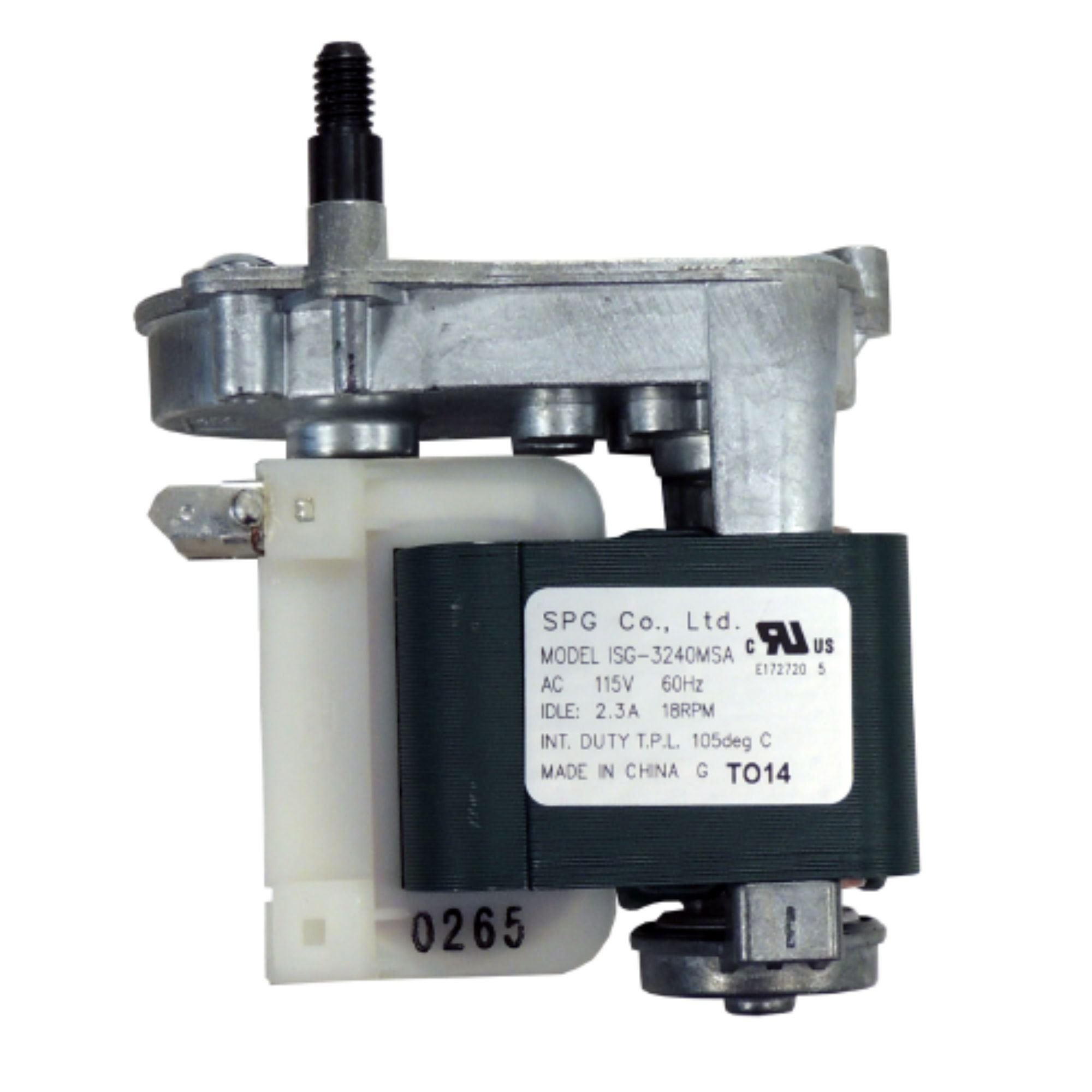 Supco IMM6201 Ice Dispenser Auger Motor Replacement Part 242221501 - Compatible with Commercial Ice Machines for Restaurants, Bars, and Hotels