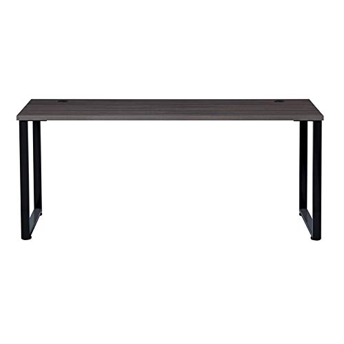 Hirsh Holden 48x24 Inch Rectangular Office Desk in Weathered Charcoal Black - Modern Writing Desk for Home Office, Study Room, and Workspace
