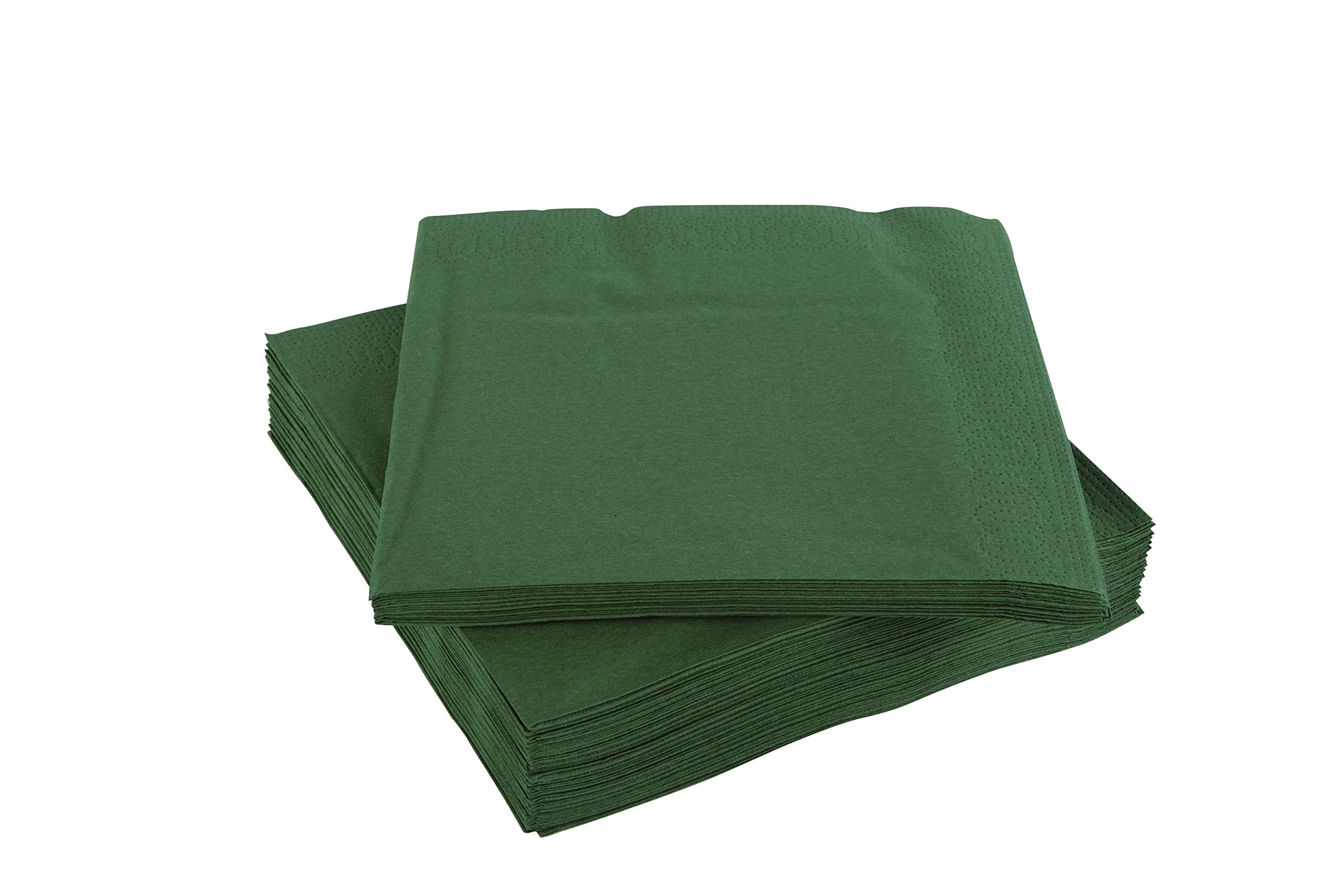 Tork 477214 Premium 2-Ply Lunch Napkins, Oak Green, 33cm x 32.5cm (13