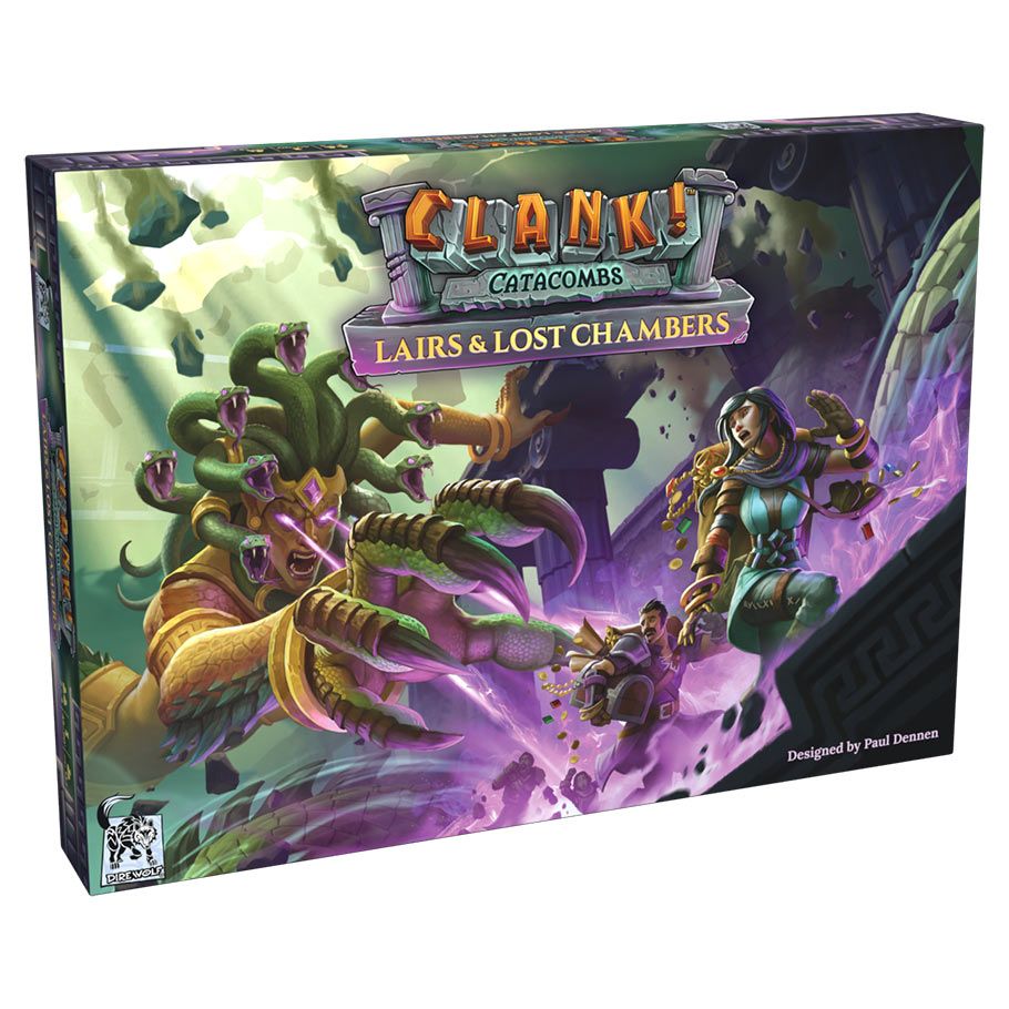Clank! Catacombs Board Game - Lairs and Lost Chambers Expansion for Adventure Strategy Game | Perfect for Family Game Nights & Tabletop Gaming Enthusiasts