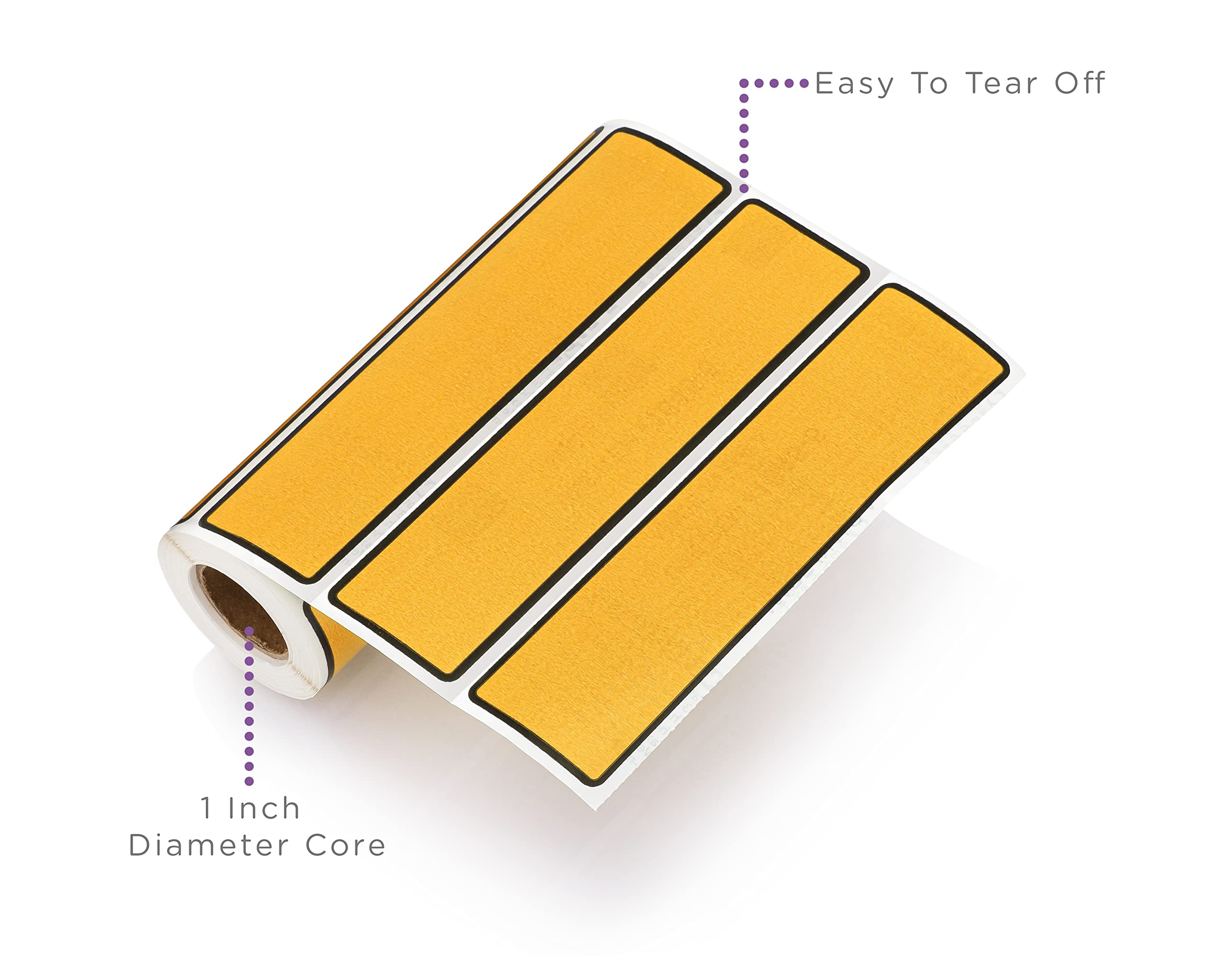 Carstens Adhesive Binder Spine Labels - 5 3/8