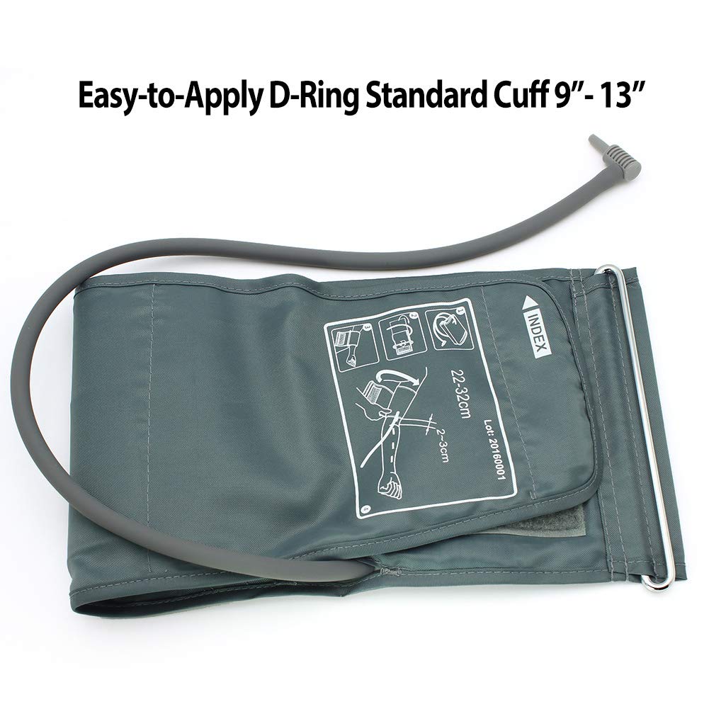 LotFancy Digital Blood Pressure Monitor - Upper Arm Cuff (9-13