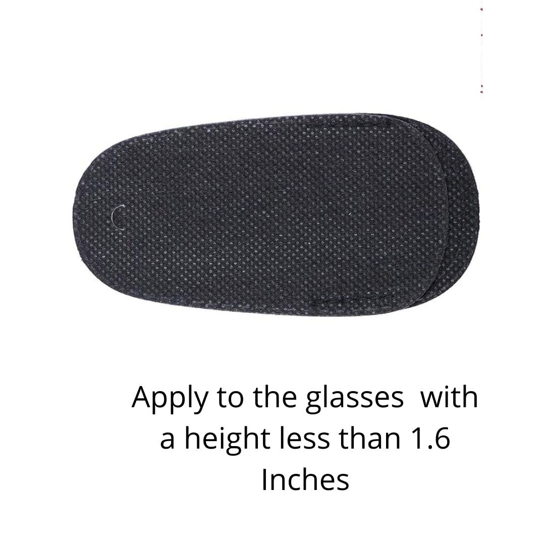 Bhavya Optic Black Eye Patch for Kids - 4 Pairs (8 Pcs) Strabismus & Amblyopia Treatment - Comfortable Lazy Eye Patch for Daily Use, School, and Outdoor Activities