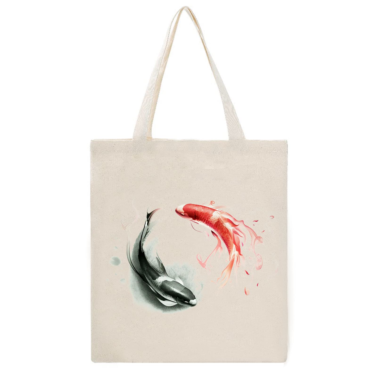 Stylish Canvas Tote Bag for Women - Reusable Shopping & Grocery Bag - Cute Beach Bag with Inspirational Design - Perfect Gift for Her | Great for Shopping, Beach Trips & Daily Use