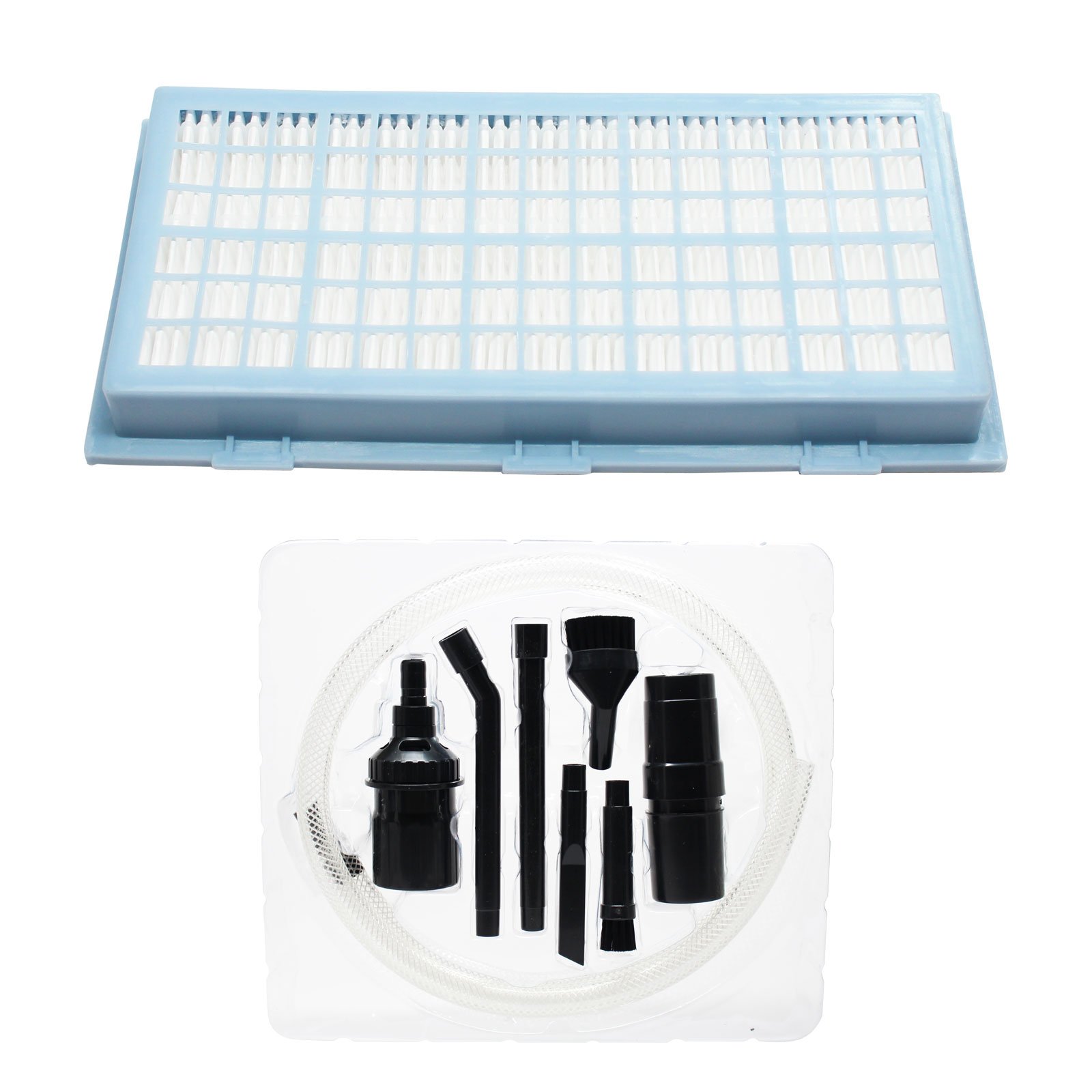 Premium Miele S524i Crystal Vacuum Replacement Battery & HEPA Filter Kit - Compatible with SF-AH 30, SF-HA 30, AH30 Models - Includes 7-Piece Micro Vacuum Attachments for Deep Cleaning - Perfect for Home, Office & Pet Hair Removal