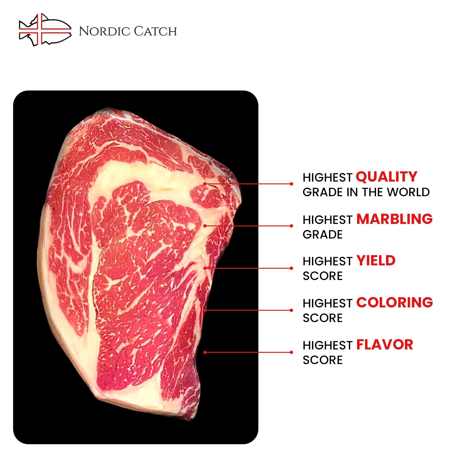 Premium USDA Prime Grass-Fed Black Angus Steak Bundle - 4 Steaks (16oz Ribeye, 14oz NY Strip, 2x8oz Filet Mignon) with Garlic Pepper Sea Salt - Perfect for Grilling, BBQ & Special Occasions