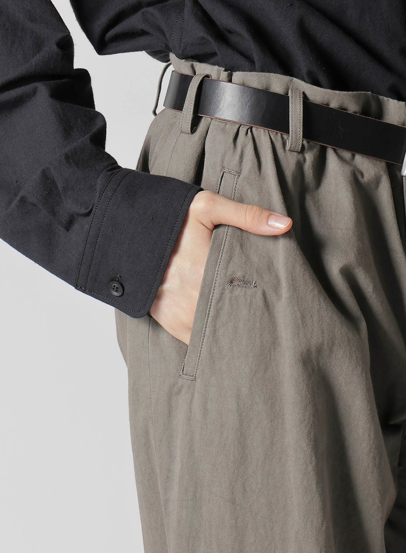 Breathable Cotton Poplin Pants with Elastic Waistband - Comfortable Casual Wear for Women | Perfect for Office, Travel & Everyday Use
