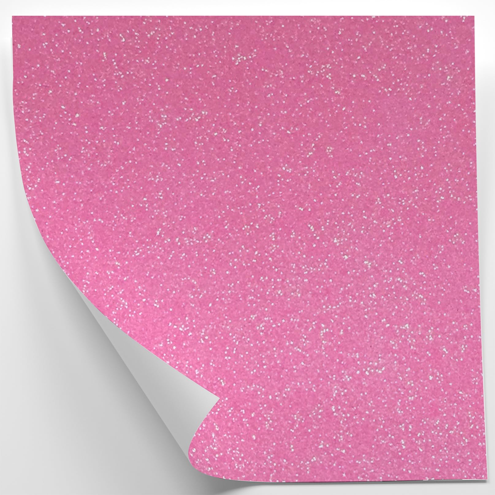 Premium Pink Glitter Cardstock Paper - 10 Sheets 12
