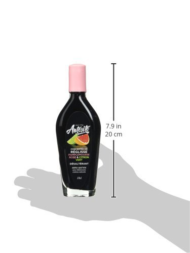 ANTESITE Licorice Grapefruit Rose Lime Concentrate Syrup 130ml - Perfect for Cocktails, Mocktails & Flavoring Beverages