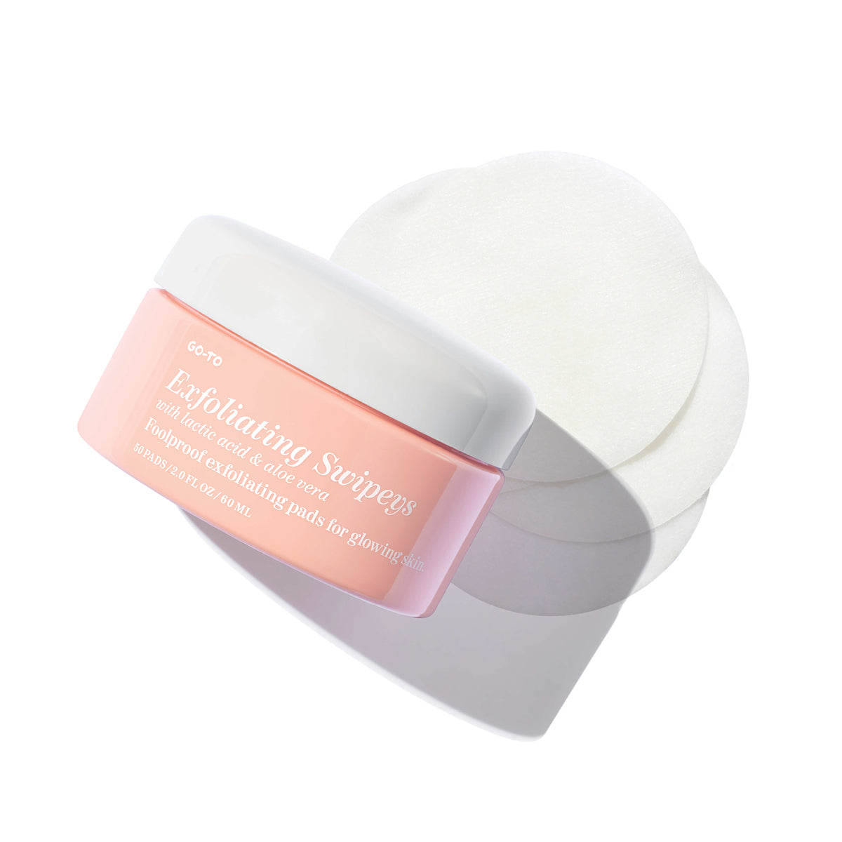 Exfoliating Swipeys - Gentle Facial Exfoliating Pads for Smooth, Glowing Skin | Perfect for Daily Skincare Routine & Travel