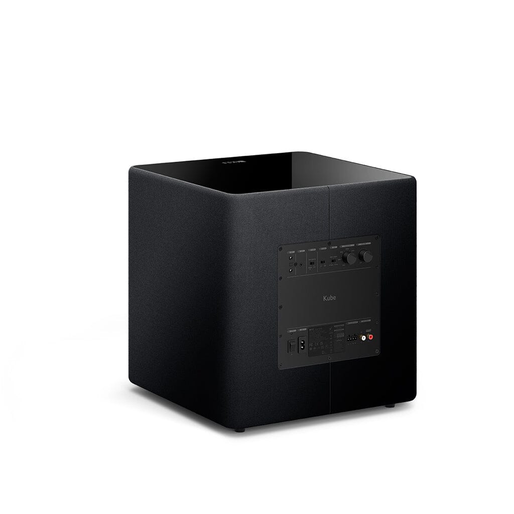 KEF Kube 12 MIE Powered Subwoofer - High Performance Home Theater & Music Bass Speaker for Movies, Gaming & Audiophile Listening