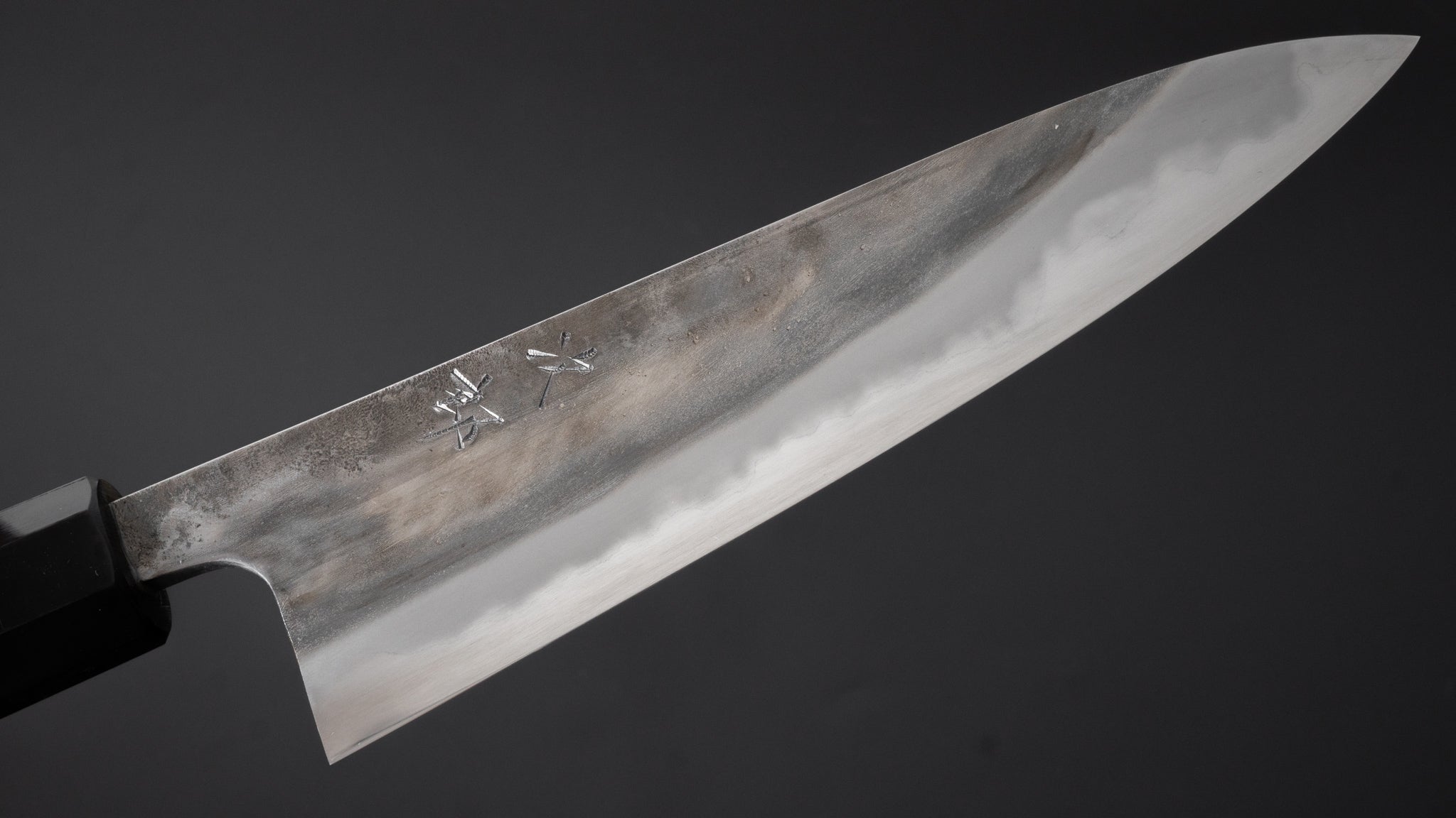 Jiro Tsuchime Petty Knife 180mm - Japanese High Carbon Steel Blade with Taihei Tagayasan Handle (#382) - Perfect for Sushi, Vegetables & Precision Kitchen Tasks