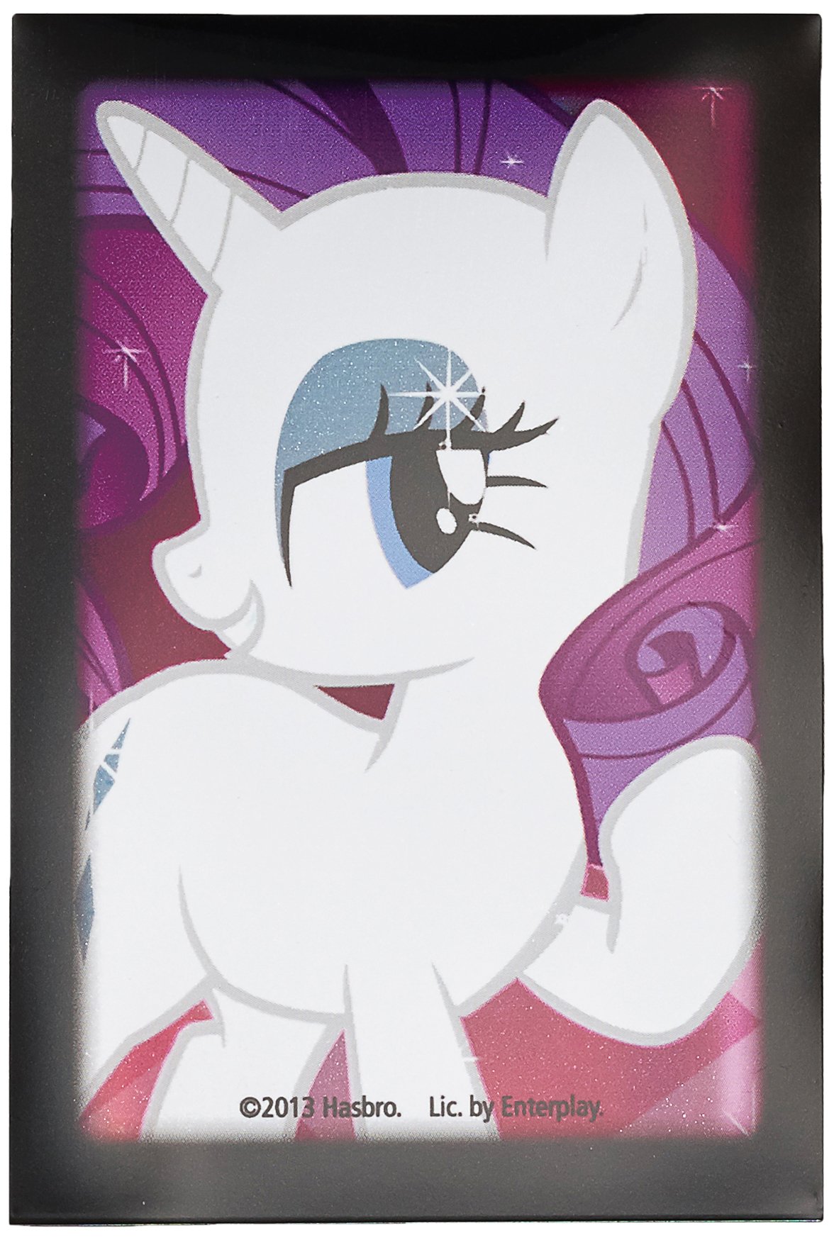 Ultra Pro My Little Pony Small Size Trading Card Protector Sleeves - Rarity Design | Perfect for MTG, Pokemon & Collectible Card Games