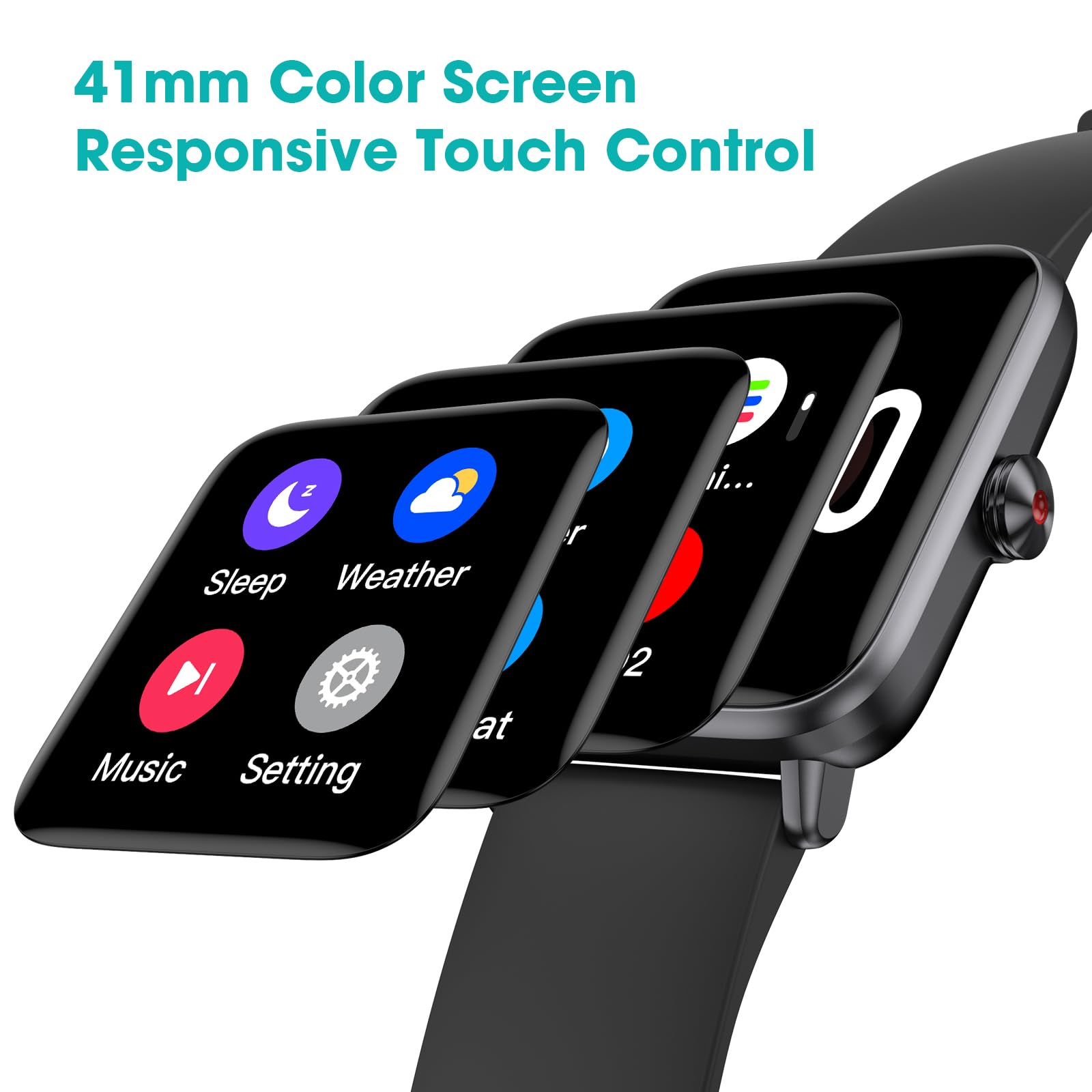 **Smart Watch for Seniors - Step Counter, Pedometer, Sleep & Fitness Tracker - No App/Phone Required - Waterproof Activity Tracker for Teens & Adults - Perfect Gift for Family - Ideal for Walking, Running & Daily Health Monitoring**