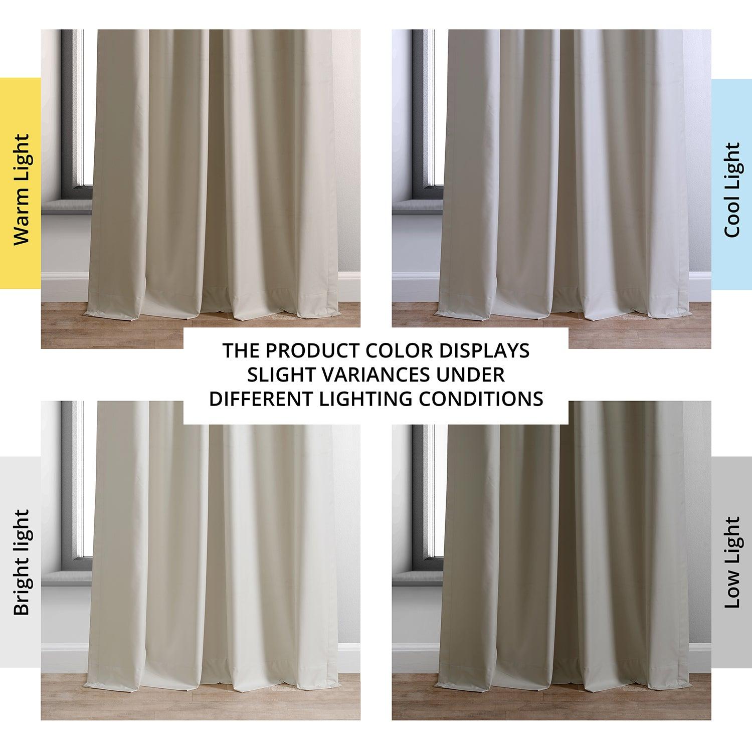 Blackout Curtains for Bedroom - Dark Ivory Hotel Quality Room Darkening Drapes for Better Sleep & Privacy - Perfect for Home, Nursery, Office & Shift Workers