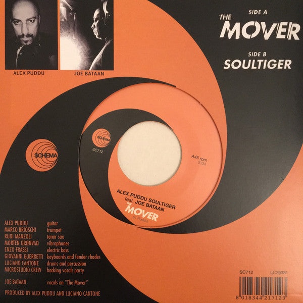 Alex Puddu Soultiger Featuring Joe Bataan – The Mover (Vinyl Record) | Soul, Funk & Latin Jazz Music | Perfect for DJ Sets, Music Collectors and Retro Listening Parties