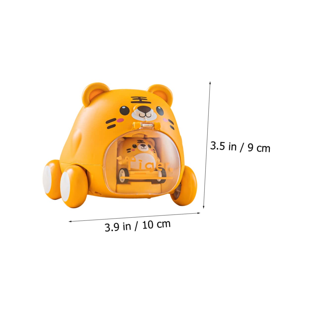 ifundom Mini Push Back Toy Car for Kids - Pet Race Vehicles for Playtime Fun
