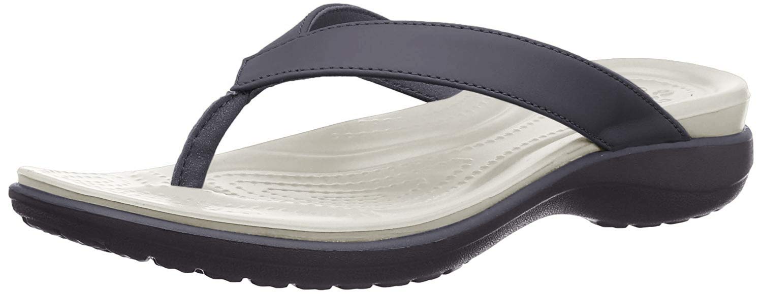 Crocs Women's Capri V Flip Flops - Comfortable Casual Sandals for Women | Perfect for Beach, Pool, and Summer Outfits