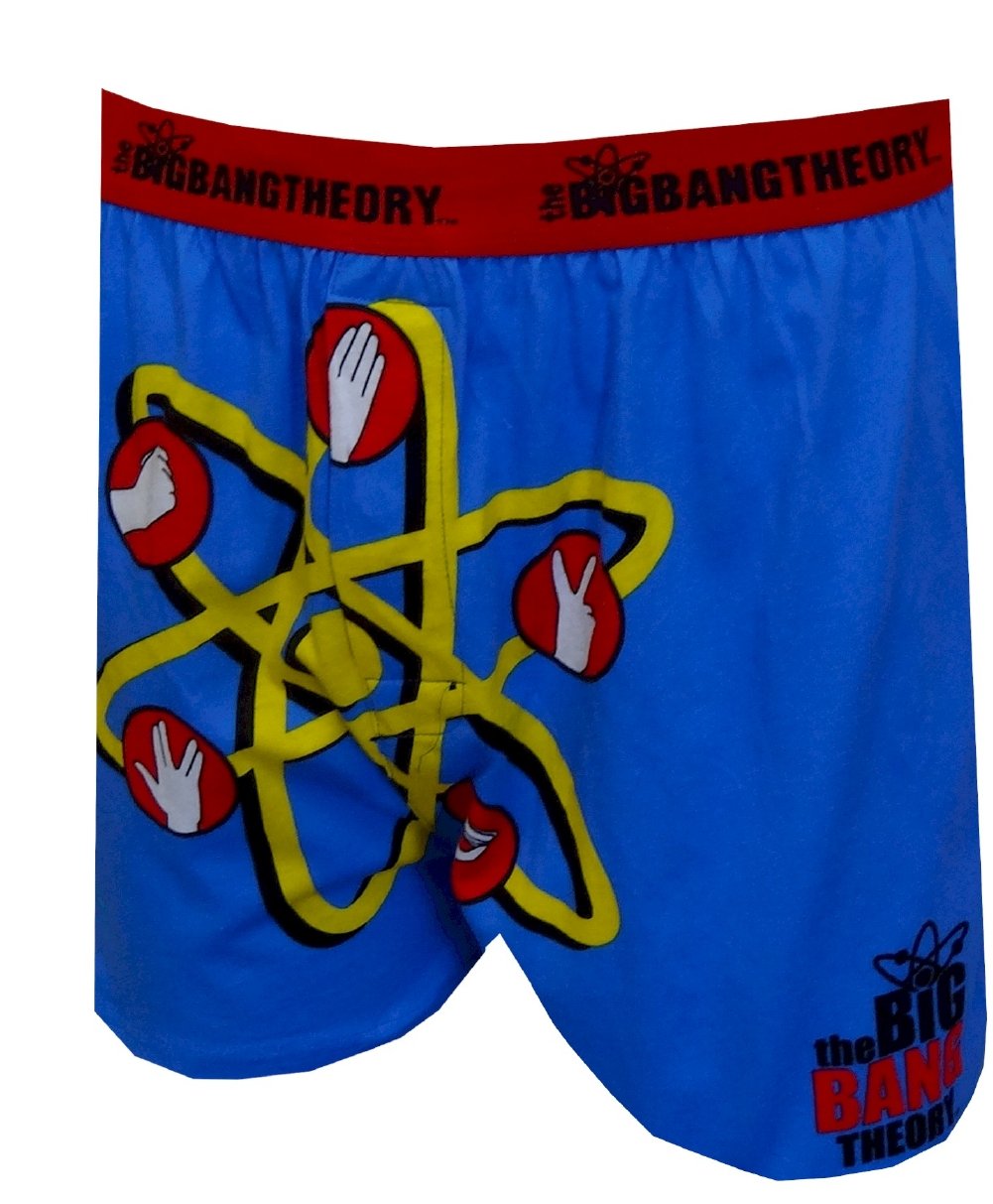 Big Bang Theory Atom Logo Men's Boxer Briefs - Soft Cotton Underwear for Comfort & Style - Perfect for Everyday Wear & Gifts