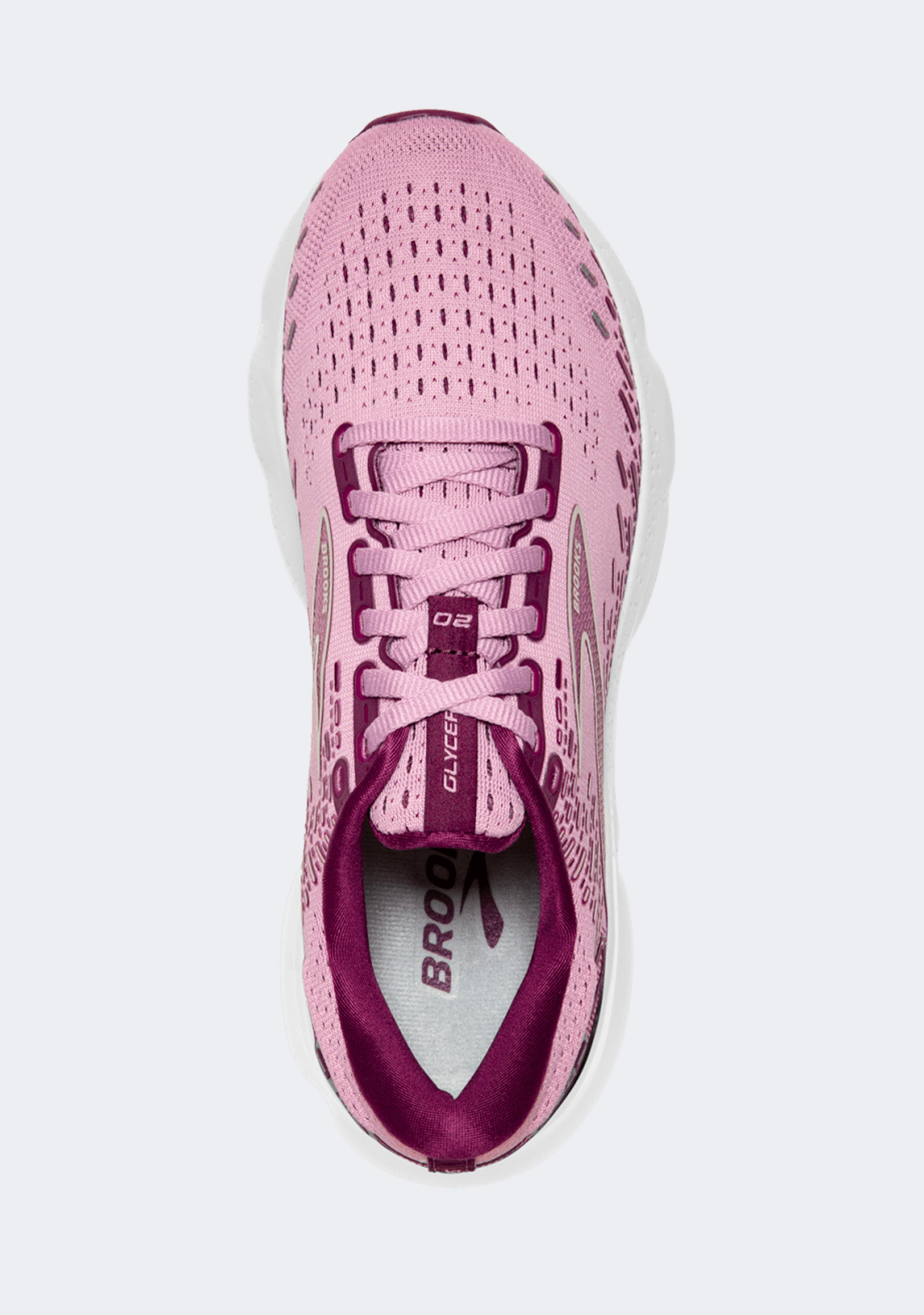 Brooks Women's Glycerin 20 Running Shoes - Premium Cushioned Sneakers for Women, Neutral Support, Lightweight & Breathable - Perfect for Jogging, Gym Workouts & Daily Walking