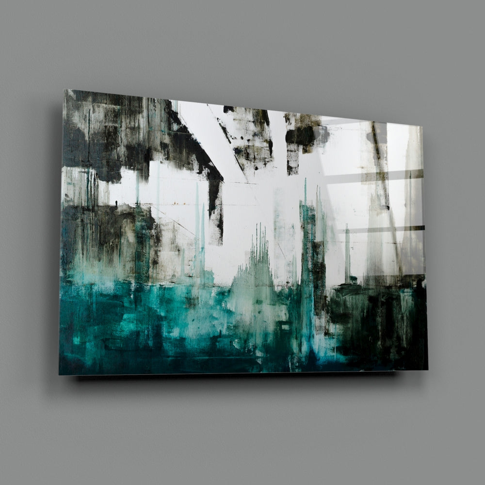Abstract Silhouette City Wall Art - Modern Home Decor for Living Room, Bedroom & Office