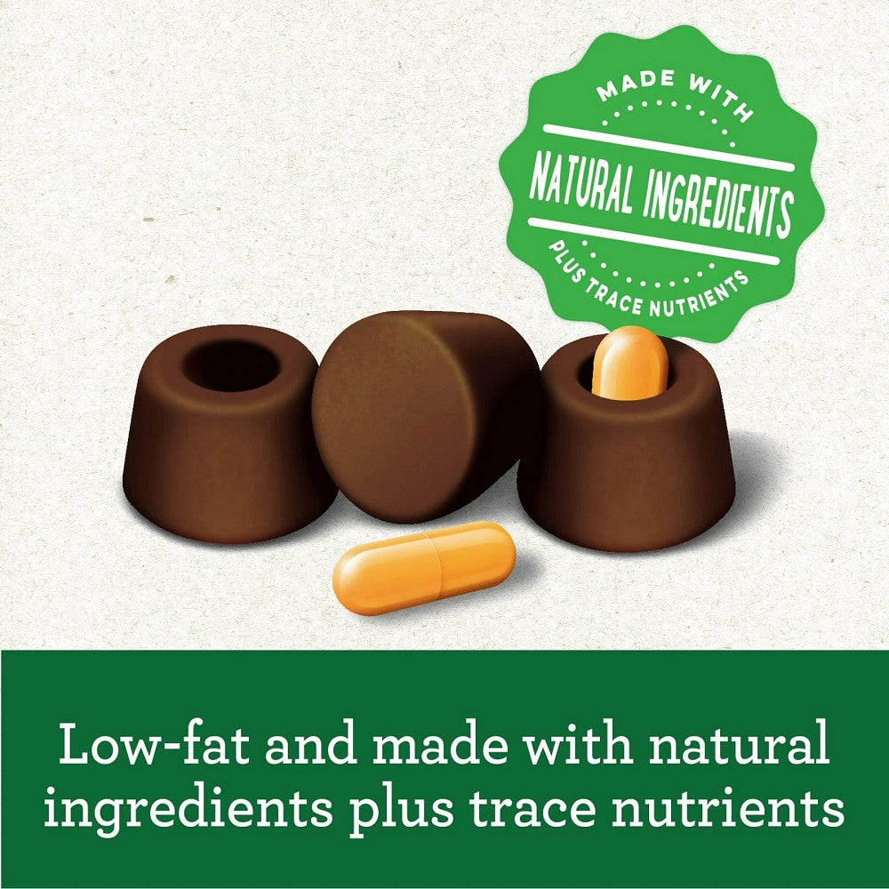 Hickory Smoke Pill Pocket Dog Treats - Natural Flavor for Easy Medication - Perfect for Picky Eaters & Health Supplements