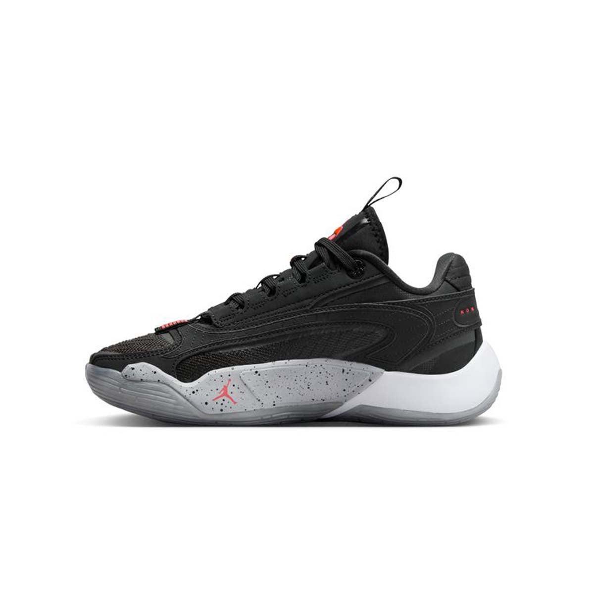 Nike Luka 2 'Black Cement' Basketball Shoes for Kids - High-Performance Youth Basketball Sneakers for Court Play & Street Style