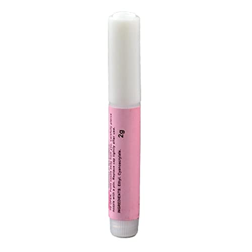 Professional Super Strong Nail Glue for Acrylic Nails, Press On Nails & Fake Nail Tips - Long Lasting Bond for Artificial False Nails - Perfect for Salon, Home Manicures & Nail Art DIY