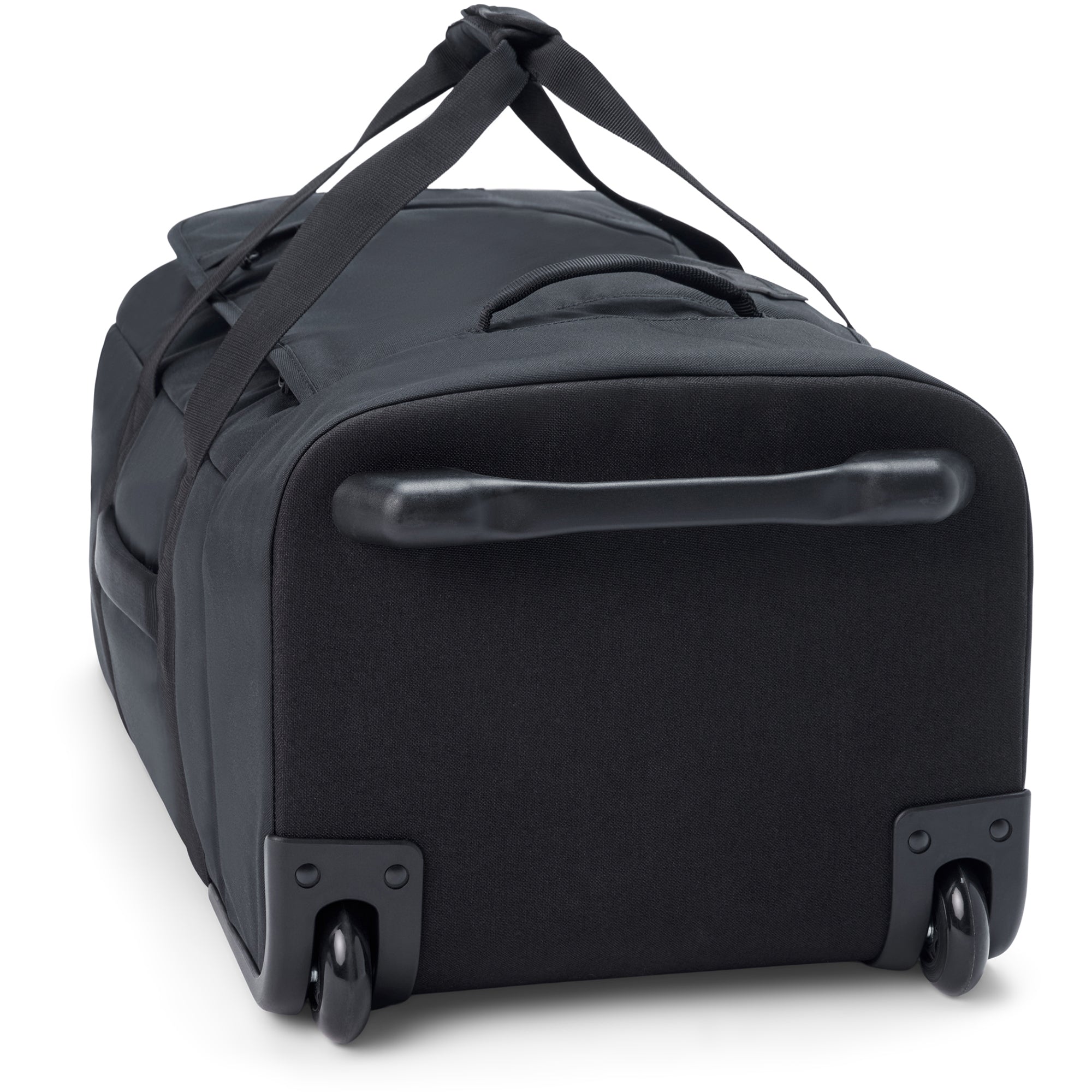365 Roller Duffle Bag 70L - Large Travel Duffel with Wheels for Gym, Sports & Weekend Trips - Black Luggage for Men & Women - Airplane Carry On Approved