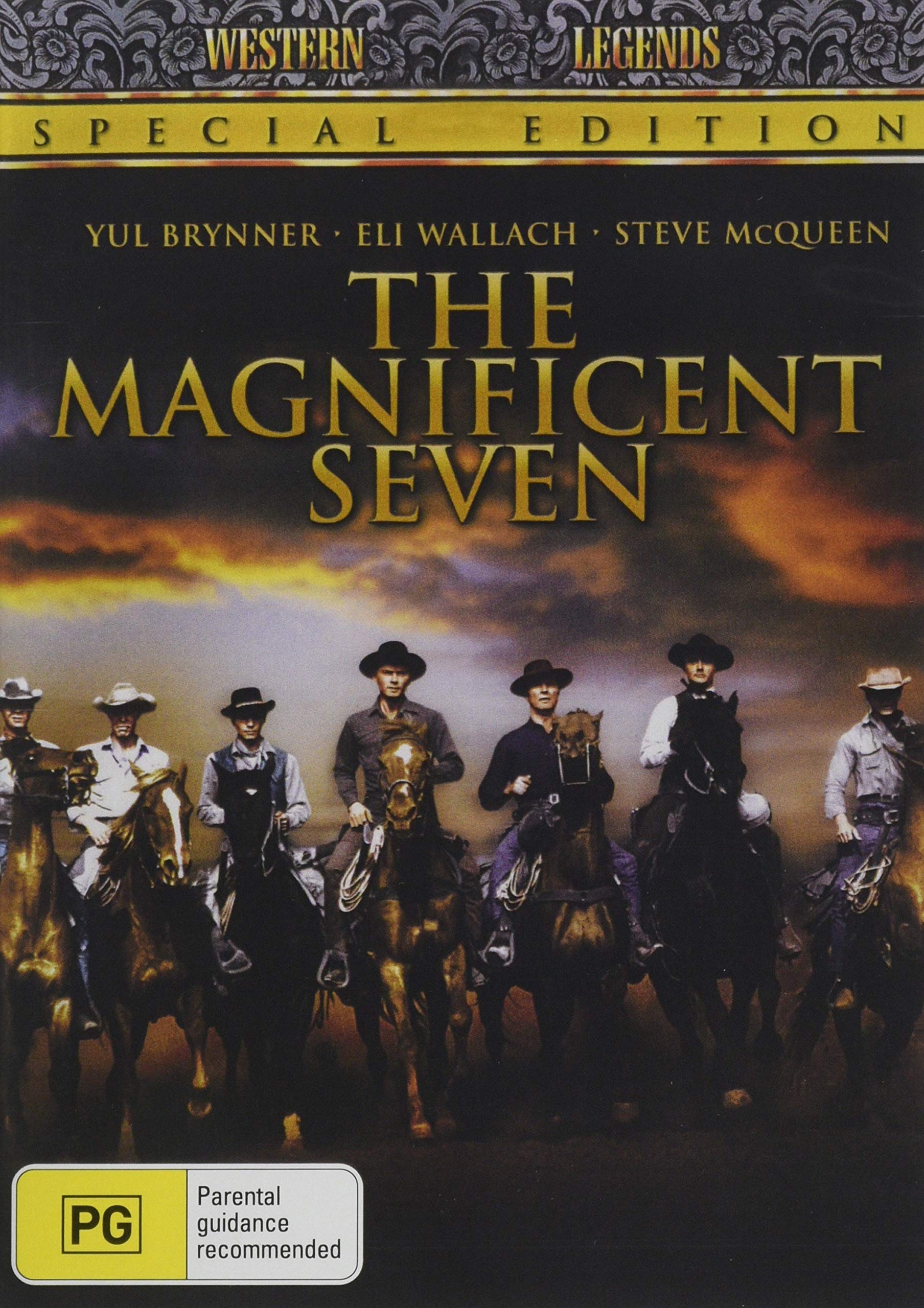 The Magnificent Seven - Classic Western Movie on DVD | Perfect for Movie Nights & Western Film Collections