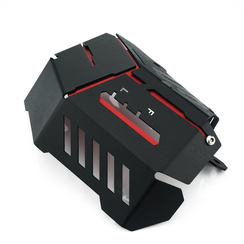 Heinmo Motocross Motorcycle Radiator Side Cover - Water Coolant Reservoir Tank & Grill Guard for Yamaha MT-09 FZ-09 FZ-9 (2014-2016) | Durable Protective Cover for Off-Road & Street Riding