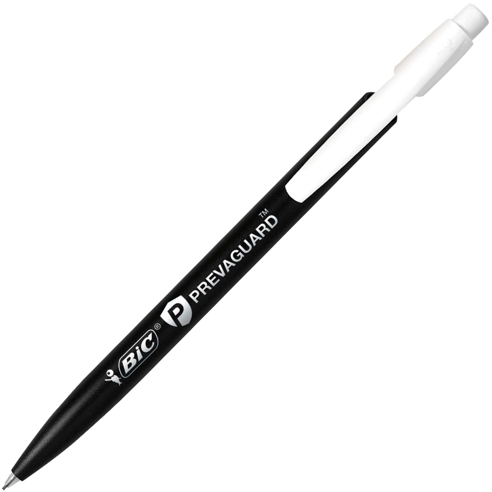 BIC PrevaGuard Media Clic #2 Mechanical Pencil, 0.7mm Medium Point, 12-Pack - Smooth Writing with Built-In Protection - Perfect for School, Office & Sketching