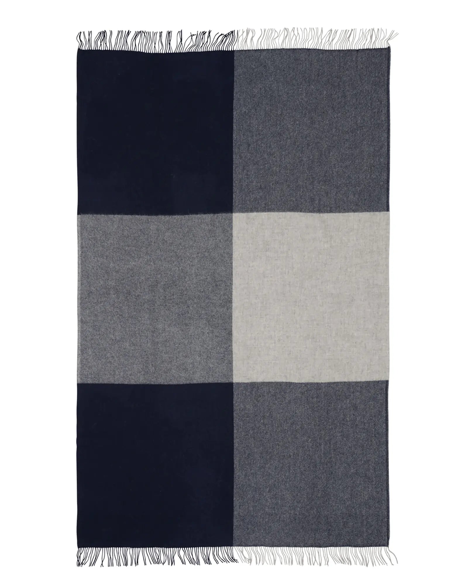 Riverton Navy Blue Throw Blanket - Soft & Cozy Knit Throw for Couch, Bed, or Sofa - Perfect for Home Decor, Living Room, and Winter Warmth