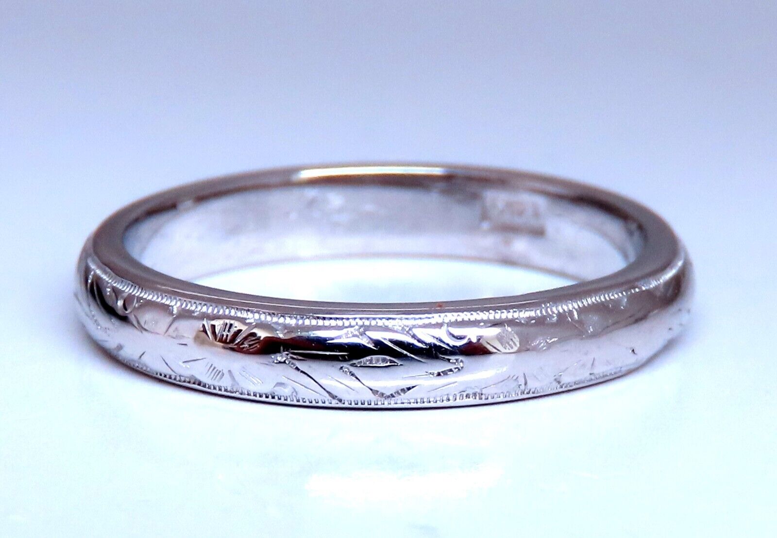 Vintage Restored 14K Gold Band Ring - Antique Jewelry for Women & Men - Perfect for Weddings, Anniversaries & Special Occasions