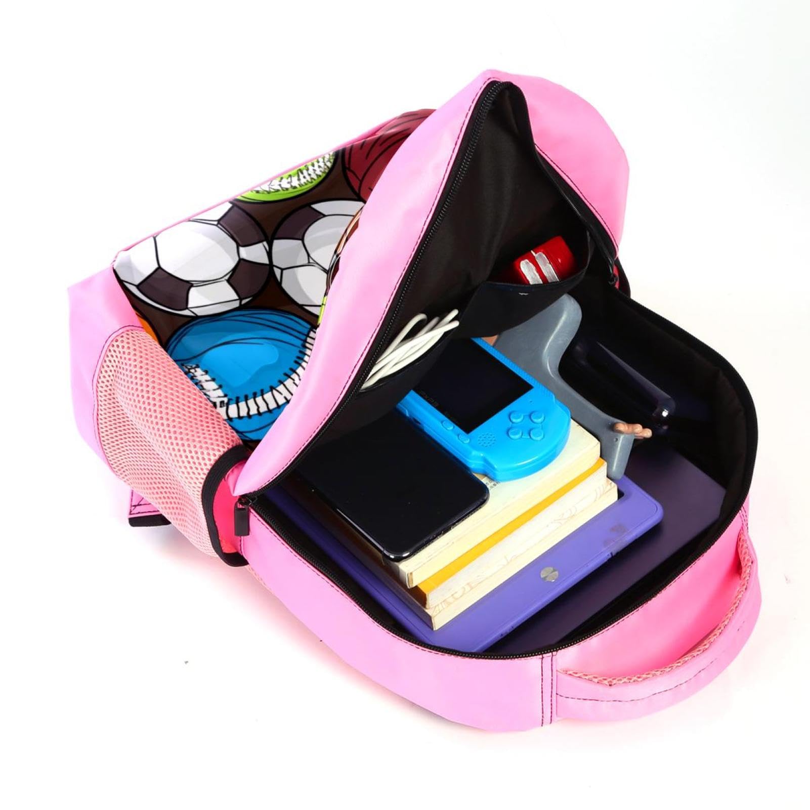 **Durable Travel Backpack for Men & Women - Lightweight Sports Backpack for Basketball, Football, Volleyball - Perfect for Gym, Hiking & Outdoor Adventures**