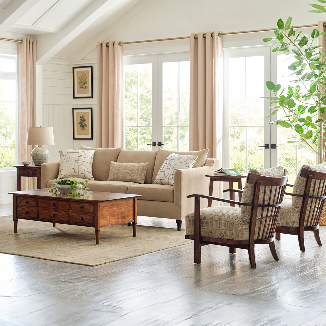 Stylish Hudson Valley Accent Chair - Modern Upholstered Lounge Chair for Living Room, Bedroom & Office - Perfect Reading Nook or Conversation Seating