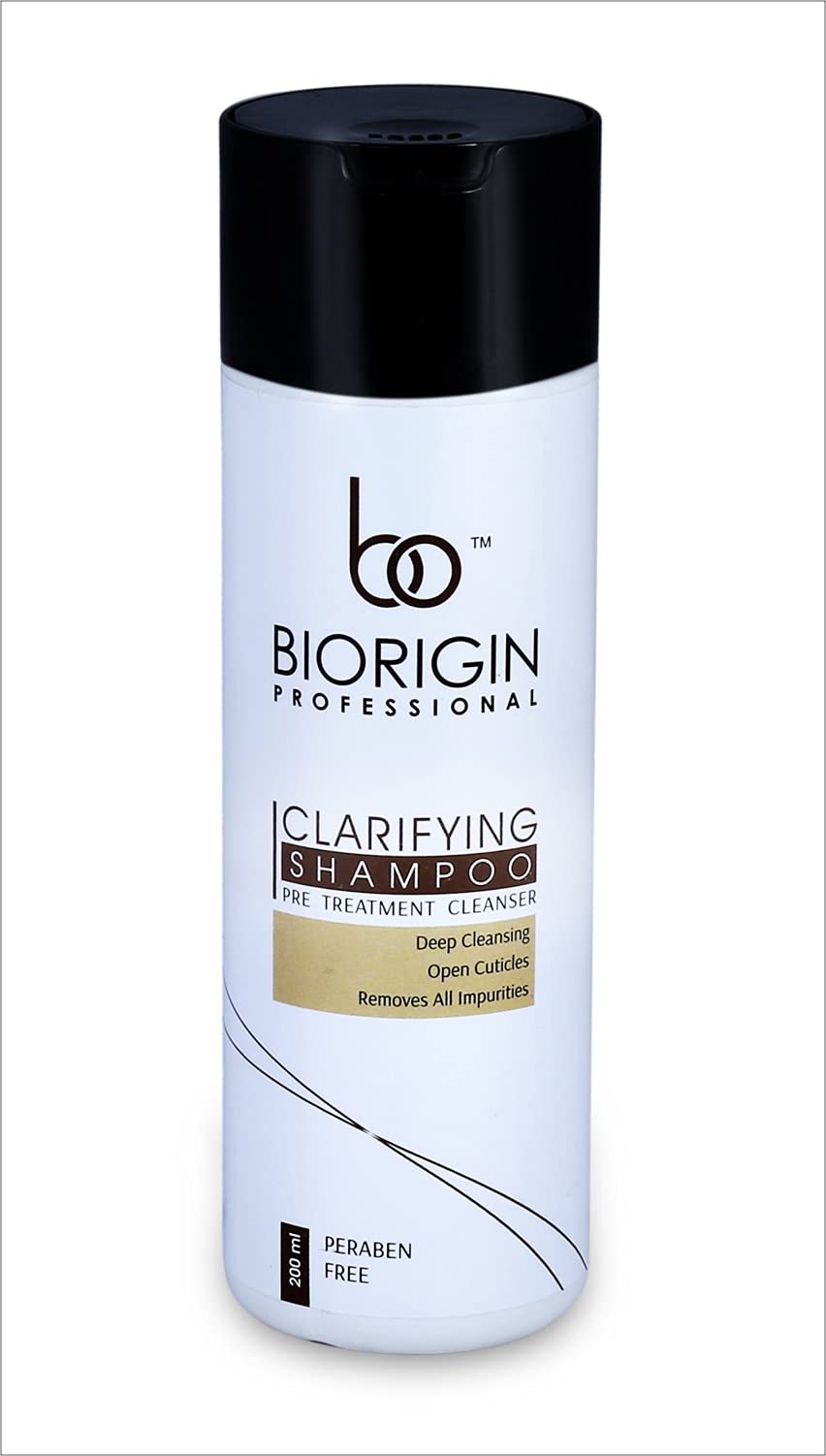 BIORIGIN PRE HAIR TREATMENT SHAMPOO - Clarifying Shampoo for Buildup Removal & Scalp Care - 250ml Bottle - Ideal for Daily Use & Deep Cleansing Before Styling