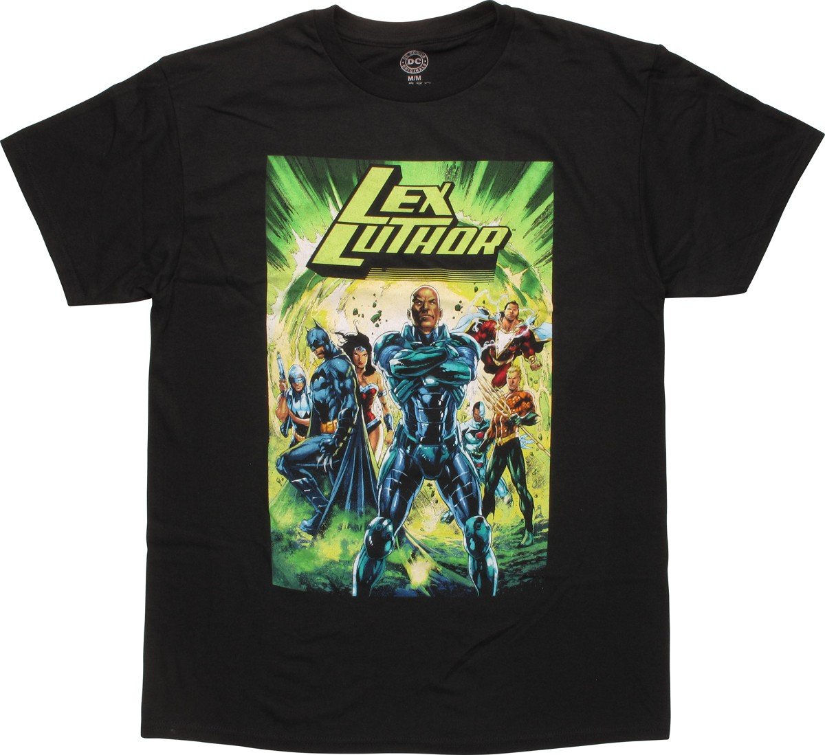 Justice League Lex Luthor T-Shirt - Superhero Fan Collection
