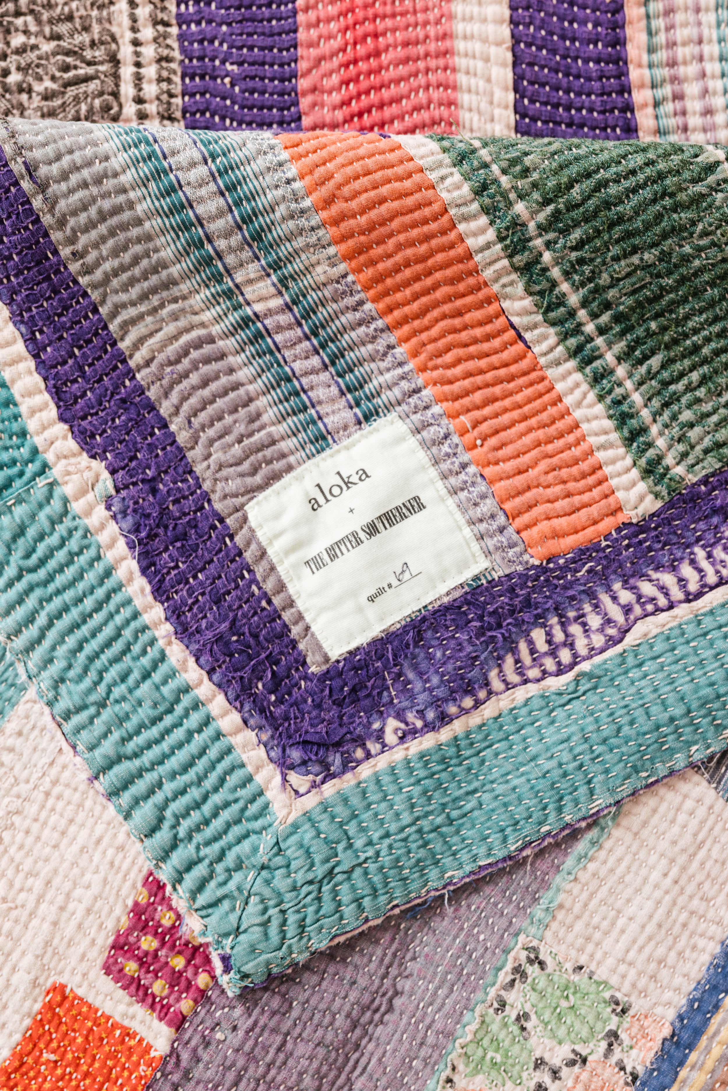 Aloka + BS Quilt #69 - Premium Quality Quilt for Cozy Bedding - Perfect for Home, Bedroom Decor & Gift Giving