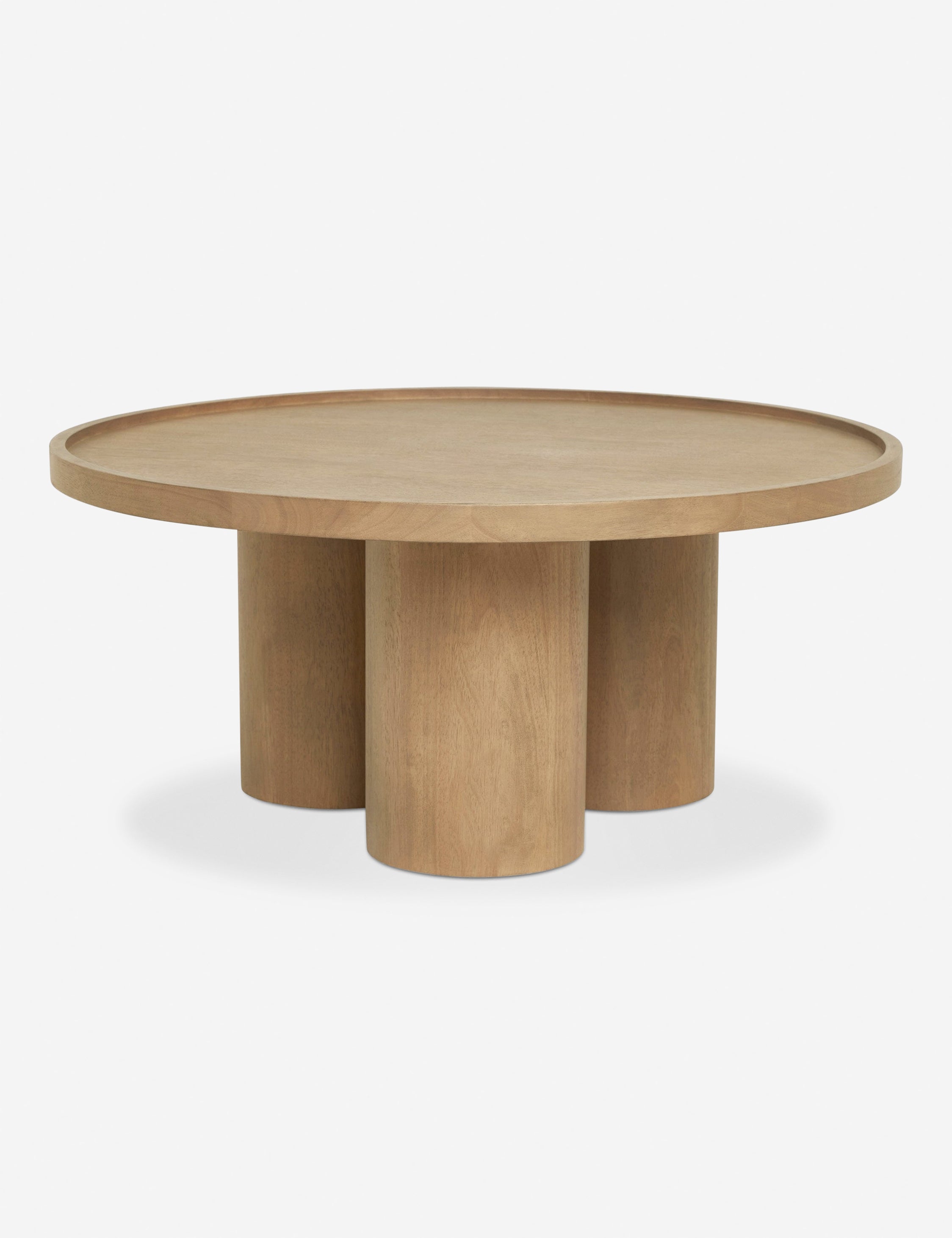 Round Coffee Table by Delta - Modern & Stylish Centerpiece for Living Room, Lounge, or Office