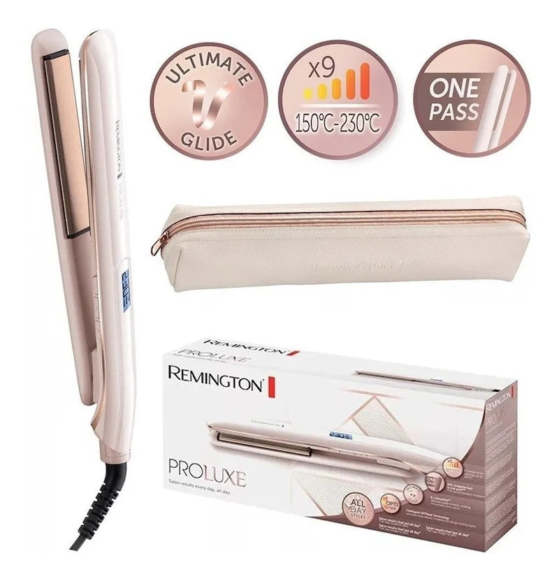 Remington Proluxe Professional Hair Straightener - 1 Inch Flat Iron for Smooth & Silky Hair - Salon Quality Styling Tool for Home Use - Perfect for Straightening, Smoothing & Creating Waves