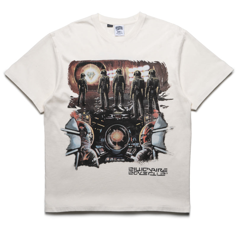 Billionaire Boys Club Odyssey Knit Tee - Gardenia Print Casual T-Shirt for Men | Streetwear Fashion & Everyday Wear