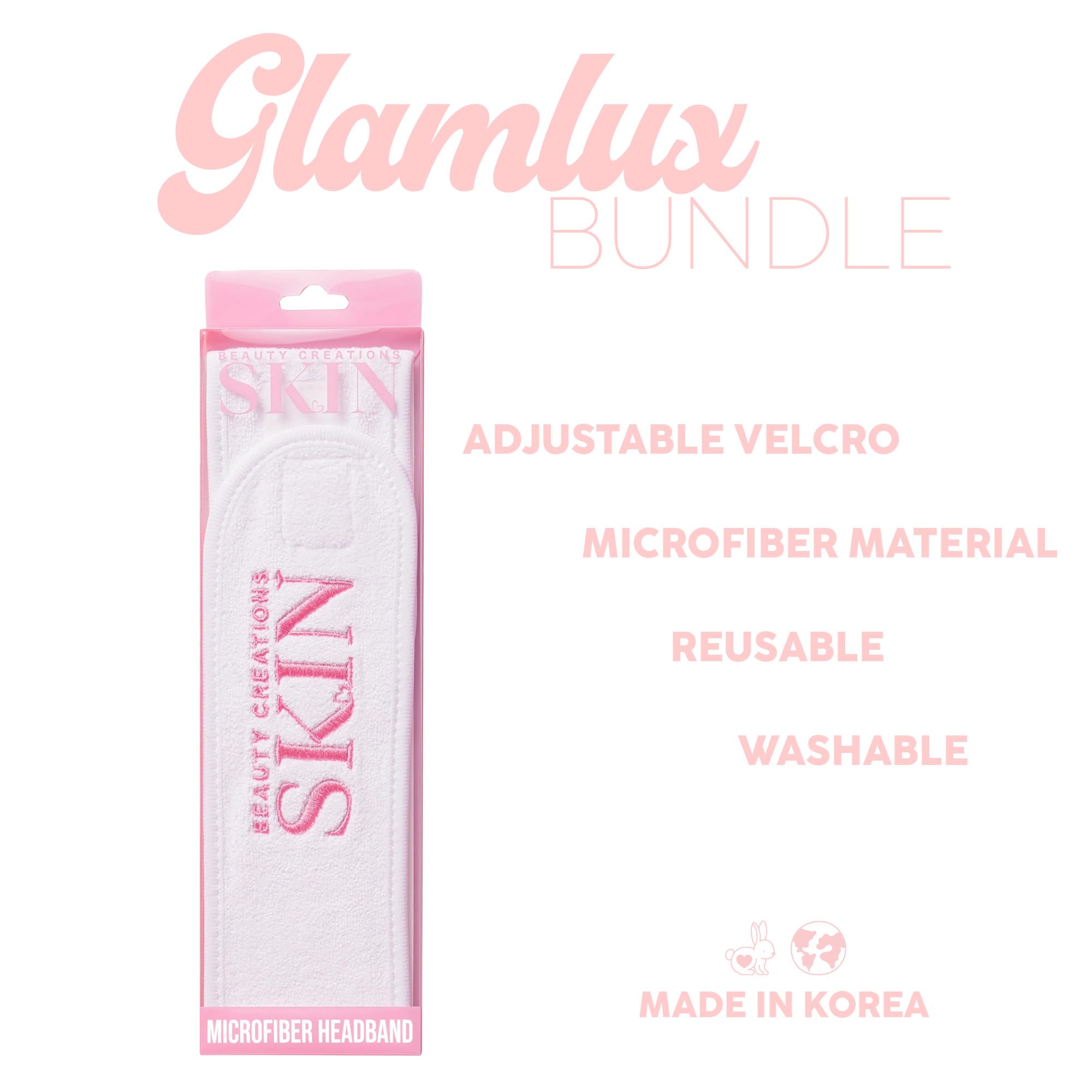 Korean Beauty Spa Bundle - Célavi Mask, Icy Roller & Headband for Home Relaxation