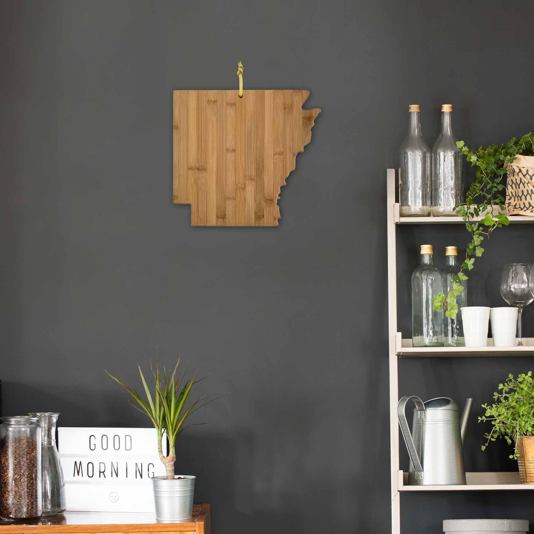Premium Arkansas Wood Cutting Board 13x12 Inches - Durable Kitchen Chopping Board for Meat, Vegetables & Fruits - Perfect for Home Cooking, BBQ & Serving Charcuterie