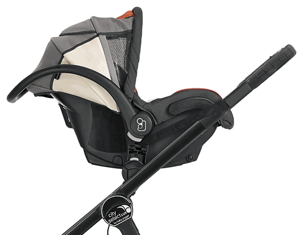 Baby Jogger Car Seat Adapter Compatible with City Select, City Select Lux & City Select 2 Strollers - Works with Nuna, Maxi-Cosi, Cybex & Clek Infant Car Seats - Perfect for Urban Parents & Active Families on the Go