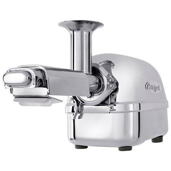 Super Angel Plus 5500 Twin Gear Stainless Steel Juicer - Cold Press Slow Masticating Juicer for Fruits, Vegetables & Wheatgrass - Perfect for Healthy Juicing, Detox & Raw Food Diets at Home or Juice Bars