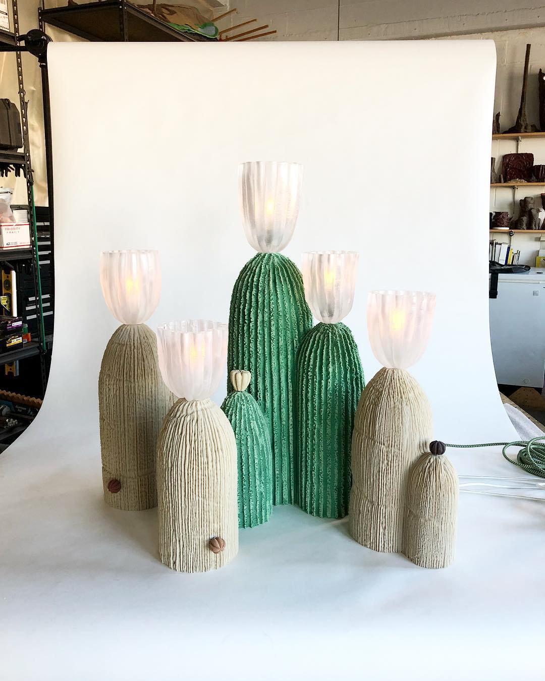 Cactus Night Light - 3D LED Desk Lamp for Bedroom, Nursery, Living Room | Perfect for Kids Room Decor, Relaxation & Ambient Lighting