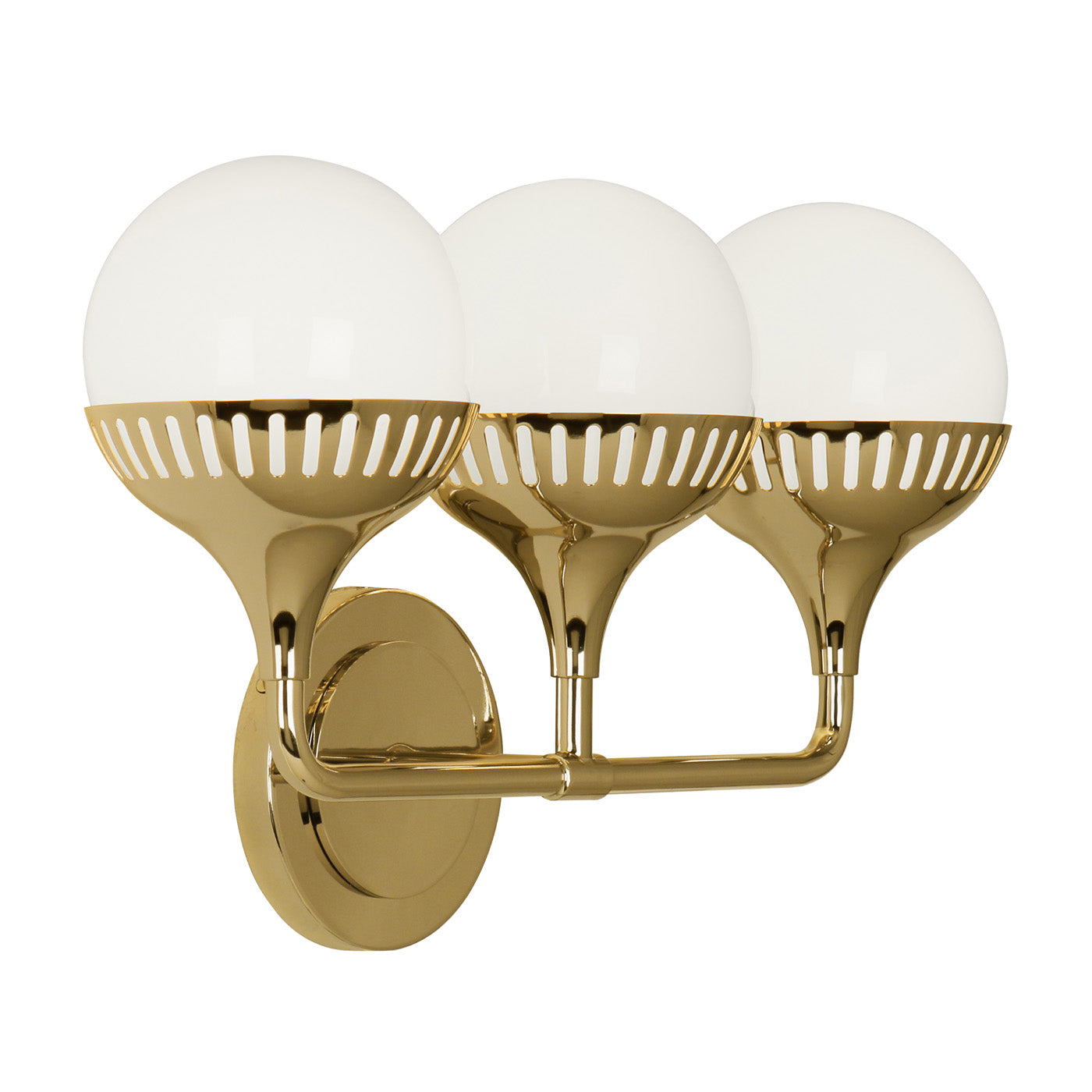 Rio Three Light Sconce - Modern Wall Lighting Fixture for Bedroom, Living Room & Hallway - Energy Efficient LED Wall Sconce with Adjustable Arms